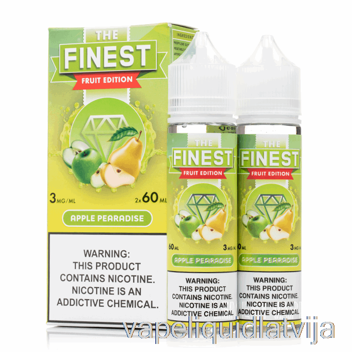 Apple Pearadise - Finest Augļu Izdevums - 120ml 0mg Vape šķidrums